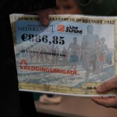 Noordwijkse Reddingbrigade ontvangt 886,85 euro van Nederzand(t)